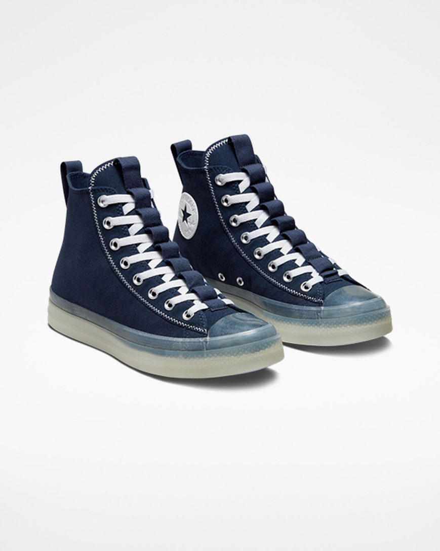 Tenisi Inalti Barbati Converse Chuck Taylor All Star CX Explore Obsidienne Albi | RO XDK130260